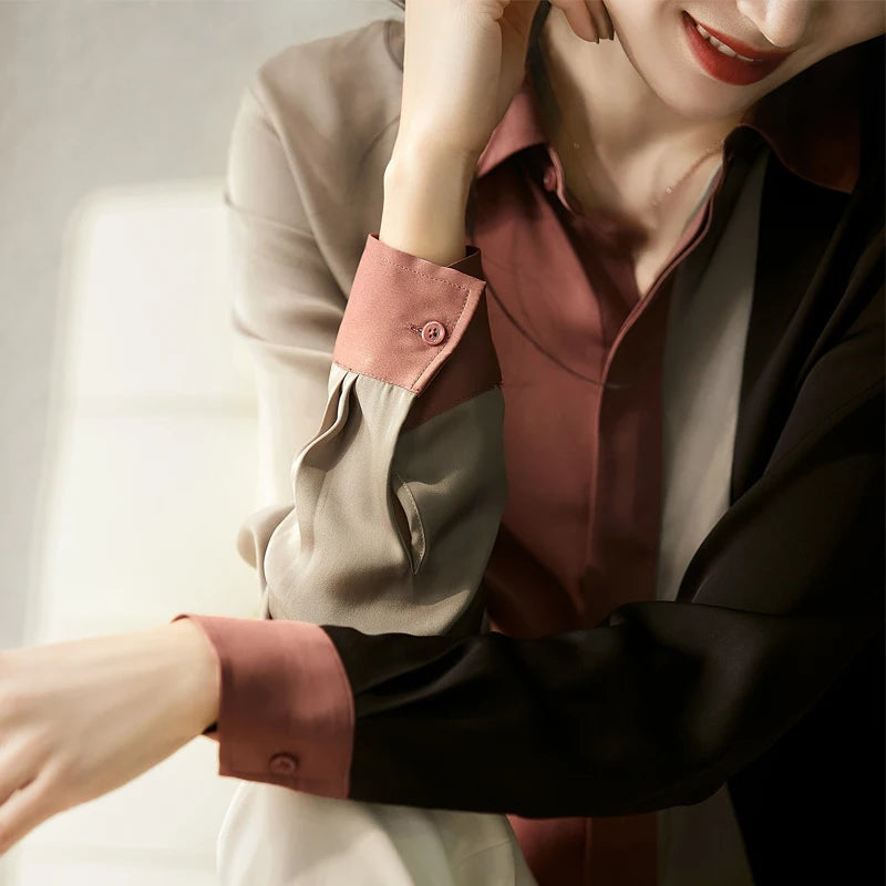 Striped Chiffon Shirt