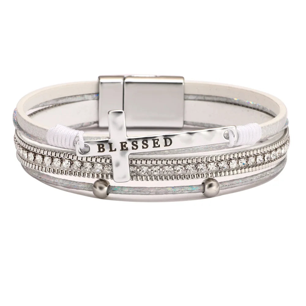 Genuine Leather Wrap Bracelet