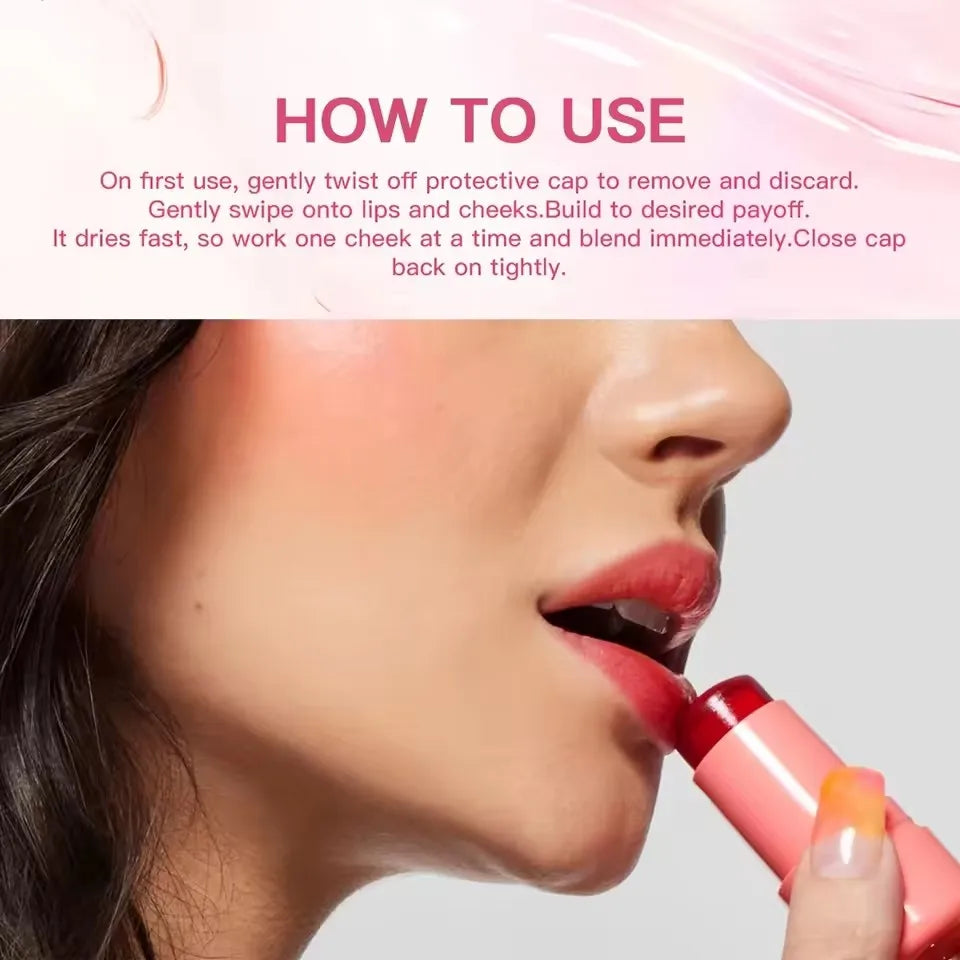 4 Colors Jelly Blush & Gloss Stick